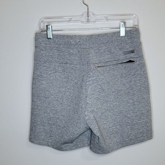 American Eagle Gray Drawstring Sweat Shorts Size Small - Picture 8 of 9